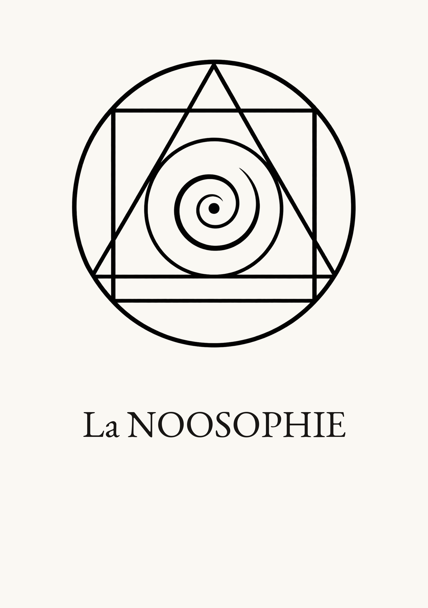 Couverture de La Noosophie