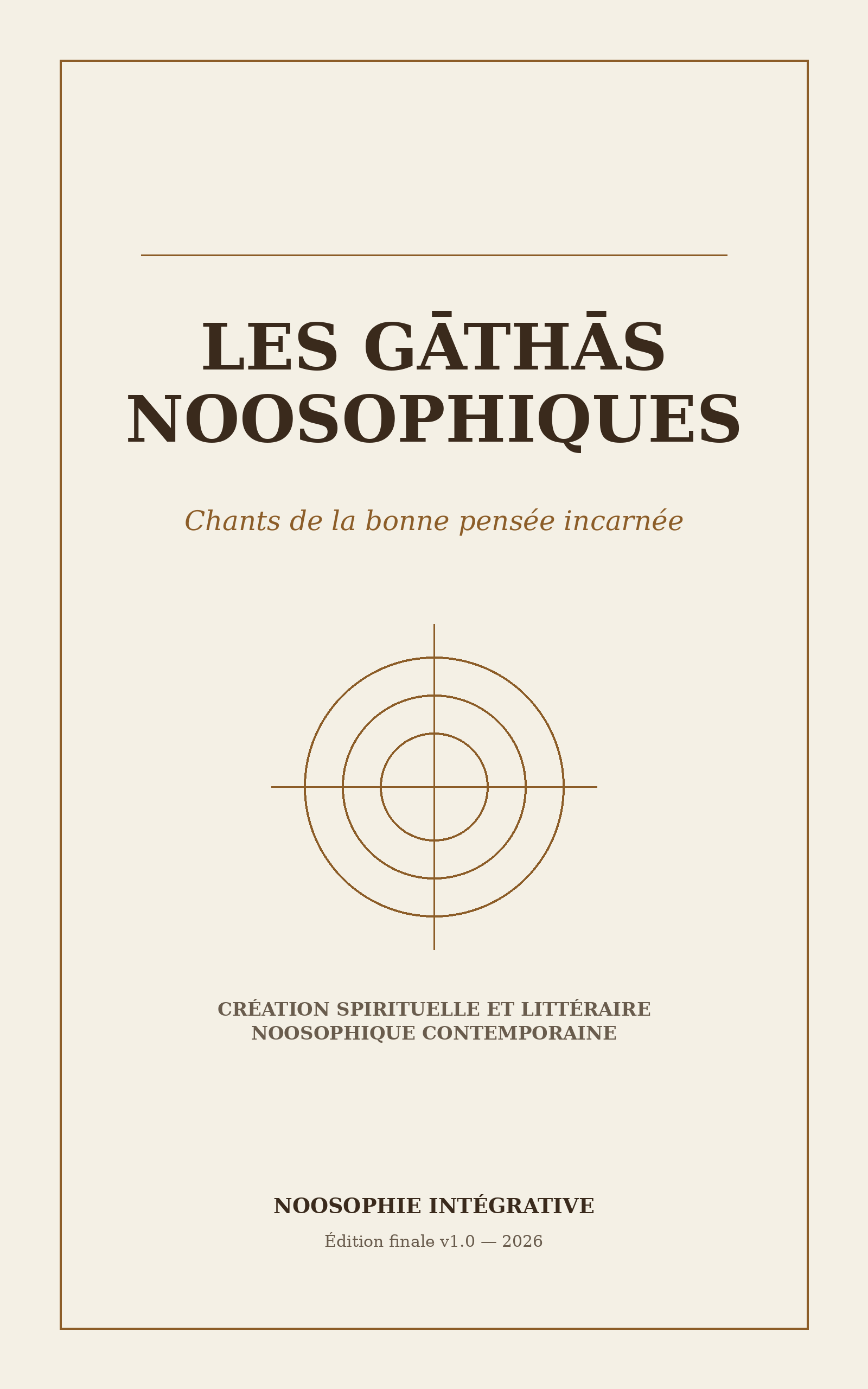 Couverture de Les Gathas noosophiques