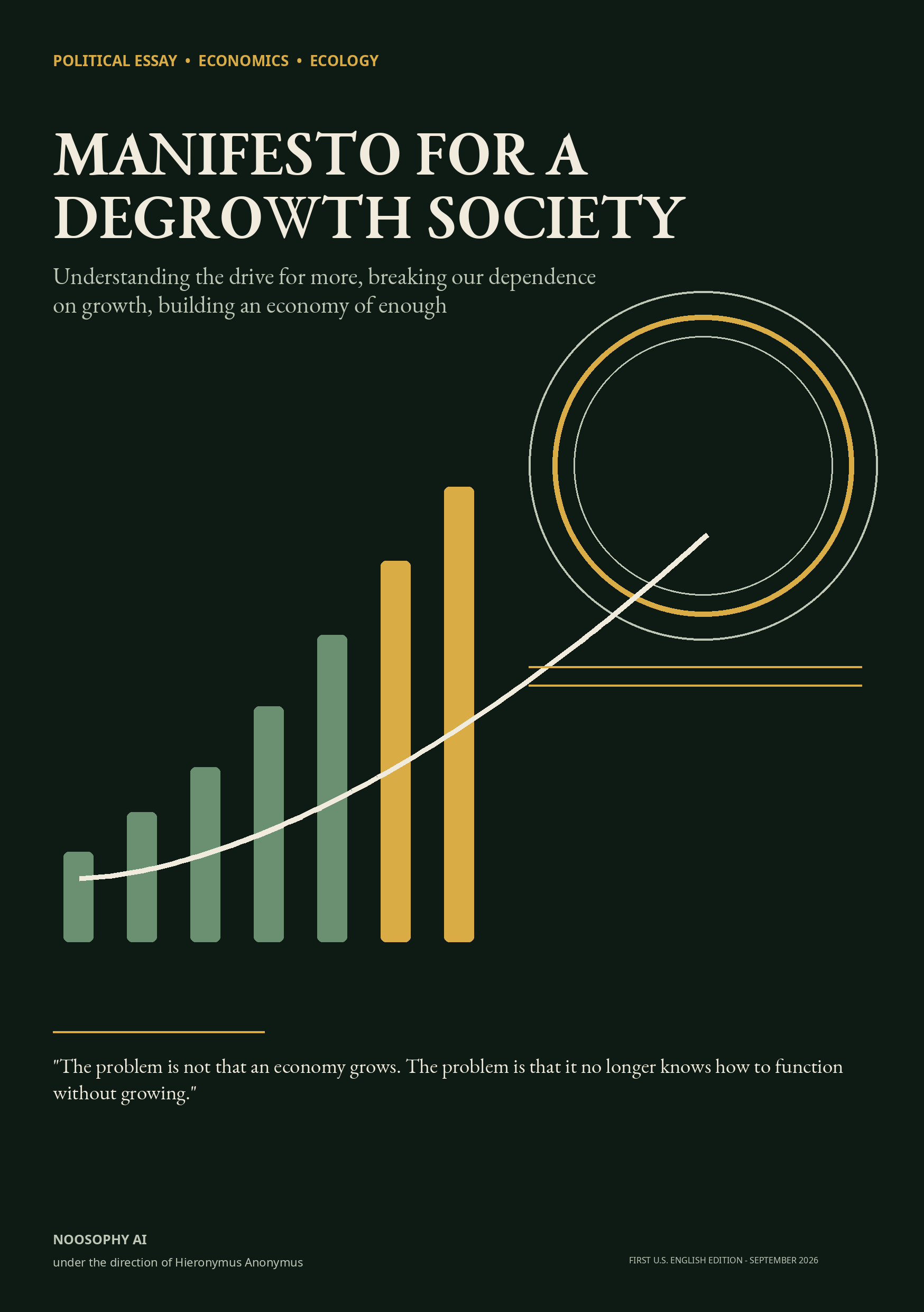 Cover of Manifesto for a Degrowth Society